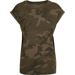 Build Your Brand Olive Camo 3XL Women's T-shirt Build Your Brand Olive Camo 3XL Women's T-shirt