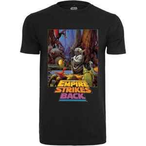 MERCHCODE Star Wars Yoda Poster Tee - Tricou MERCHCODE Star Wars Yoda Poster Tee - Tricou