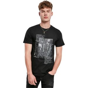 MISTERTEE Tupac Teksty Czarna L T-Shirt MISTERTEE Tupac Teksty Czarna L T-Shirt