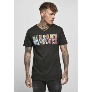 Tricou MERCHCODE Bărbat Logo Marvel - Tricou Tricou MERCHCODE Bărbat Logo Marvel - Tricou