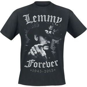 Motörhead Lemmy Forever Schwarzes T-Shirt - Freizeitshirt Motörhead Lemmy Forever Schwarzes T-Shirt - Freizeitshirt