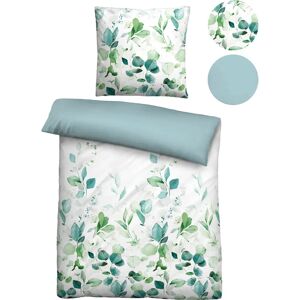 Biberna Marah Wendebettwäsche Aqua Lyocell - Bettwäsche Biberna Marah Wendebettwäsche Aqua Lyocell - Bettwäsche