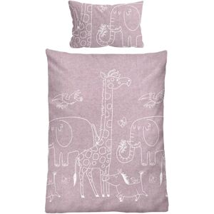 biberna Lila Kinderbettwäsche - Kinderbettwäsche biberna Lila Kinderbettwäsche - Kinderbettwäsche