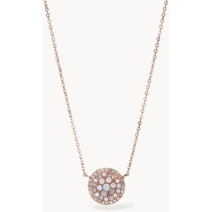 Fossil JF01740791 Collana in acciaio rosa oro - Collana Fossil JF01740791 Collana in acciaio rosa oro - Collana