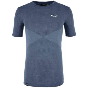 Salewa Zebru Responsive S/S - Merino Tech T-Shirt - Blue - M Salewa Zebru Responsive S/S - Merino Tech T-Shirt - Blue - M