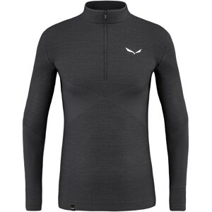 Salewa Zebru Responsive 1/2 Zip Long Sleeve Technical T-Shirt Salewa Zebru Responsive 1/2 Zip Long Sleeve Technical T-Shirt