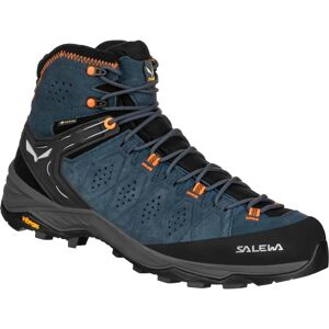Salewa Hombre Alp Trainer 2 GORE-TEX Impermeable Botas de Senderismo Denim/Naranja - Bota de Senderismo Salewa Hombre Alp Trainer 2 GORE-TEX Impermeable Botas de Senderismo Denim/Naranja - Bota de Senderismo