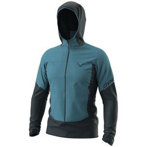 Dynafit Traverse Alpha Hooded Jacket - Storm Blue - Mountaineering Dynafit Traverse Alpha Hooded Jacket - Storm Blue - Mountaineering