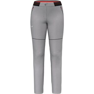 Salewa Pedroc 2 Dst W Pants - Softshell, Convertible, Grey/Black Salewa Pedroc 2 Dst W Pants - Softshell, Convertible, Grey/Black