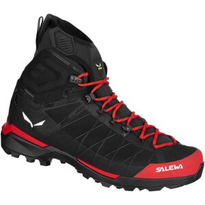 Salewa Ortles Light Mid Powertex - Fjellstøvler - Svart/rød Salewa Ortles Light Mid Powertex - Fjellstøvler - Svart/rød
