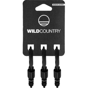 Moschettoni Wild Country Session - Nero - Confezione da 3 Moschettoni Wild Country Session - Nero - Confezione da 3