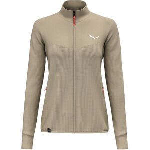 Salewa Light Brown Waffle Hybrid Jacket - Jacket Salewa Light Brown Waffle Hybrid Jacket - Jacket