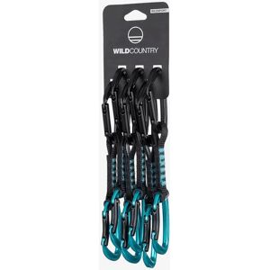 Ensemble Wild Country Wildsport - 6 dégaines, noir/turquoise - Publicité Ensemble Wild Country Wildsport - 6 dégaines, noir/turquoise - Publicité