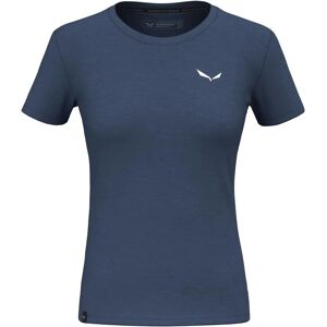 Salewa Eagle Minilogo Merino T-Shirt - Women - Blue - Lightweight Summer Tee Salewa Eagle Minilogo Merino T-Shirt - Women - Blue - Lightweight Summer Tee