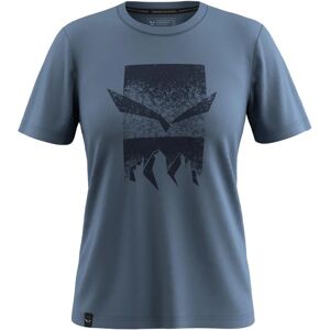 T-Shirt SALEWA Eagle 3 Cime - Bleu - T-Shirt - Publicité T-Shirt SALEWA Eagle 3 Cime - Bleu - T-Shirt - Publicité