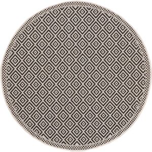 Tapis Rond Benuta Intérieur/Extérieur - 120cm - Style Boho - Publicité Tapis Rond Benuta Intérieur/Extérieur - 120cm - Style Boho - Publicité