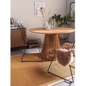 Alfombra redonda de yute beige Greta de Benuta - Clásica Alfombra redonda de yute beige Greta de Benuta - Clásica