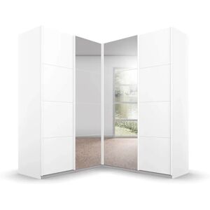 RAUCH Quadra Kleiderschrank - 4 Schiebetüren, Weiß, 181x210x187cm RAUCH Quadra Kleiderschrank - 4 Schiebetüren, Weiß, 181x210x187cm