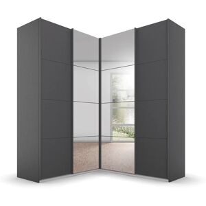 Rauch Quadra Kleiderschrank - Grau (graumetallic) - 4 Türen Rauch Quadra Kleiderschrank - Grau (graumetallic) - 4 Türen