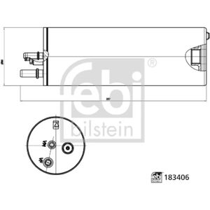 Polttoaineen suodatin FEBI BILSTEIN 183406 - Yhteensopiva Volkswagen Transporter 6 ja Multivan 6 Polttoaineen suodatin FEBI BILSTEIN 183406 - Yhteensopiva Volkswagen Transporter 6 ja Multivan 6