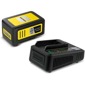 Kärcher 2.445-063.0 Set Caricabatterie e Batterie - Per 18 V, 50 Wh Kärcher 2.445-063.0 Set Caricabatterie e Batterie - Per 18 V, 50 Wh