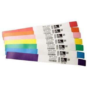Etiqueta autoadesiva Zebra Z-Band Splash Laranja Etiqueta autoadesiva Zebra Z-Band Splash Laranja