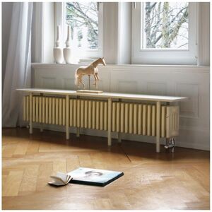 Zehnder Charleston Bankradiator - 101,2x26/43x21 cm - Radiator Zehnder Charleston Bankradiator - 101,2x26/43x21 cm - Radiator