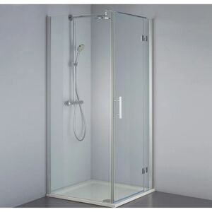 Sanipa Douchedeur - Chromo-Optiek 6mm Veiligheidsglas - Licht-matte afwerking Sanipa Douchedeur - Chromo-Optiek 6mm Veiligheidsglas - Licht-matte afwerking