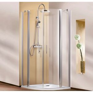 Megabad Profi Collection Classic-Line Runddusche - 4-teilig, 90x90x190 cm Megabad Profi Collection Classic-Line Runddusche - 4-teilig, 90x90x190 cm