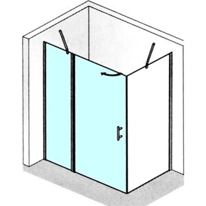 Kermi Deur Scharnier - Hef- en neerlaattechnologie - 63cm Kermi Deur Scharnier - Hef- en neerlaattechnologie - 63cm