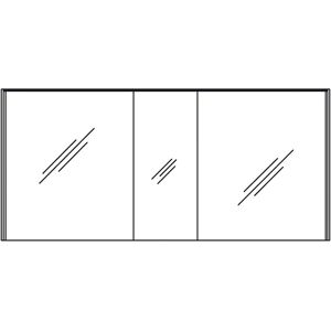 Pelipal Serie 6010 Spiegelschrank - Softclose, LED-Licht, 6 Regale Pelipal Serie 6010 Spiegelschrank - Softclose, LED-Licht, 6 Regale