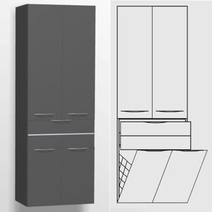 Pelipal Modell 6025 Hochschrank - Wäsche, Anthrazit Pelipal Modell 6025 Hochschrank - Wäsche, Anthrazit