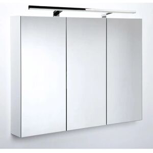 Kronenbach Plana 2.0 Spiegelschrank - 120 cm, 3 Türen, LED-Leuchte Kronenbach Plana 2.0 Spiegelschrank - 120 cm, 3 Türen, LED-Leuchte