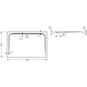 Steinkamp Modell MBRBC14090AS - Duschwanne 140x90cm, Antirutsch, Superflach Steinkamp Modell MBRBC14090AS - Duschwanne 140x90cm, Antirutsch, Superflach