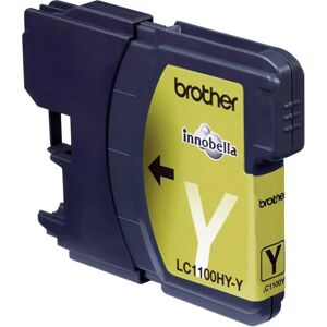 Žlutá vysokokapacitní inkoustová kazeta Brother LC1100HYY Žlutá vysokokapacitní inkoustová kazeta Brother LC1100HYY