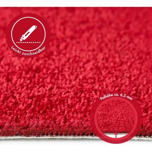 Andiamo Ines Teppich - 400x800cm, Rot, Velours, Langlebig Andiamo Ines Teppich - 400x800cm, Rot, Velours, Langlebig