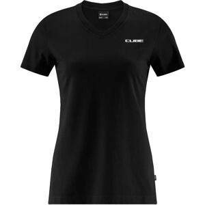 CUBE Organic T-Shirt Noir pour Femmes - T-Shirt - Publicité CUBE Organic T-Shirt Noir pour Femmes - T-Shirt - Publicité