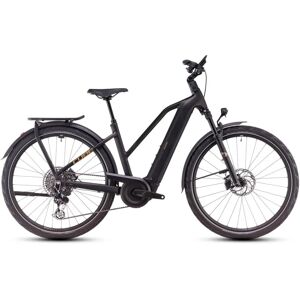 Cube Bicicletă Electrică Trekking Femei - Kathmandu Hybrid Slt 800 - 2025 - Negru / Golddust Cube Bicicletă Electrică Trekking Femei - Kathmandu Hybrid Slt 800 - 2025 - Negru / Golddust