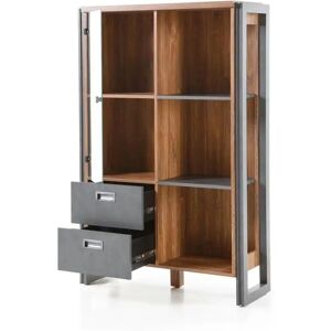 Braun Vitrine - 90x33 cm - Vitrine Braun Vitrine - 90x33 cm - Vitrine