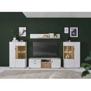 INOSIGN Hudson Weiße Wohnwand - Living Room Wall Unit INOSIGN Hudson Weiße Wohnwand - Living Room Wall Unit