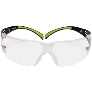Lunettes de Sécurité 3M SecureFit 400 - Lentille claire - Noir/Vert - Publicité Lunettes de Sécurité 3M SecureFit 400 - Lentille claire - Noir/Vert - Publicité