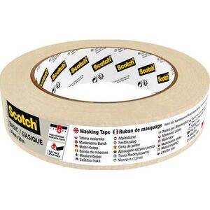 Nastro di Mascheratura Scotch Basic Beige 24mm x 50m - Nastro di Vernice Nastro di Mascheratura Scotch Basic Beige 24mm x 50m - Nastro di Vernice