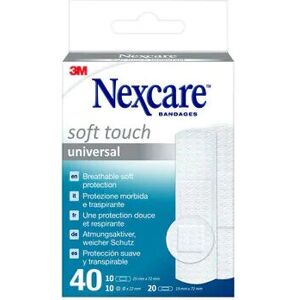 Nexcare Lepící náplasti - 40 ks, Různé velikosti Nexcare Lepící náplasti - 40 ks, Různé velikosti