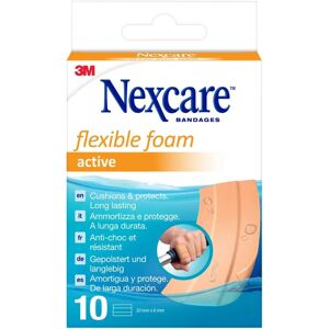 Curativos de espuma flexível Nexcare Active - Primeiros Socorros Curativos de espuma flexível Nexcare Active - Primeiros Socorros
