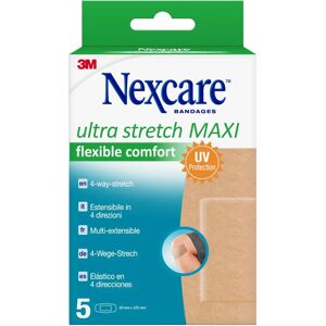 Bandage Ultra Stretch Maxi Nexcare - Confort Flexible 50x101 mm Pack de 5 - Publicité Bandage Ultra Stretch Maxi Nexcare - Confort Flexible 50x101 mm Pack de 5 - Publicité