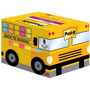 3M Jegyzetpapír - Színes változatok - 90 lap - 8 blokk - 6,35x7,6cm - Önklebesztő 3M Jegyzetpapír - Színes változatok - 90 lap - 8 blokk - 6,35x7,6cm - Önklebesztő