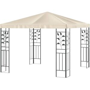 LIVARNO home Gartenpavillon, 3x3 m, Stahlrahmen, beige - Pavillon LIVARNO home Gartenpavillon, 3x3 m, Stahlrahmen, beige - Pavillon