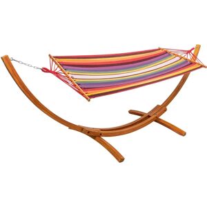 LIVARNO home Hangmat met houten standaard LIVARNO home Hangmat met houten standaard