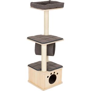 Modern Living Iona Cat Tree - Brown - Space-saving Stylish Cat Furniture Modern Living Iona Cat Tree - Brown - Space-saving Stylish Cat Furniture