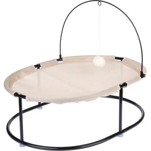 TIAKI Cama para Gato - Elevada, Arena - 63x46x47cm TIAKI Cama para Gato - Elevada, Arena - 63x46x47cm